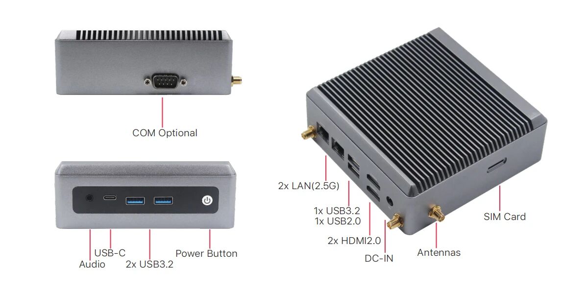 华体会平台（中国）12代掌上迷你型工控机，助力商业数字化应用