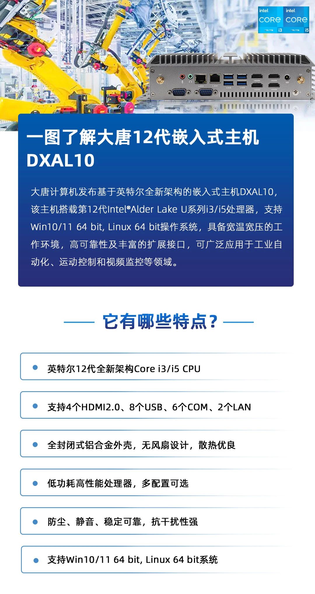 新品 | 华体会平台（中国）第12代Alder Lake平台工控机，满足各应用需求