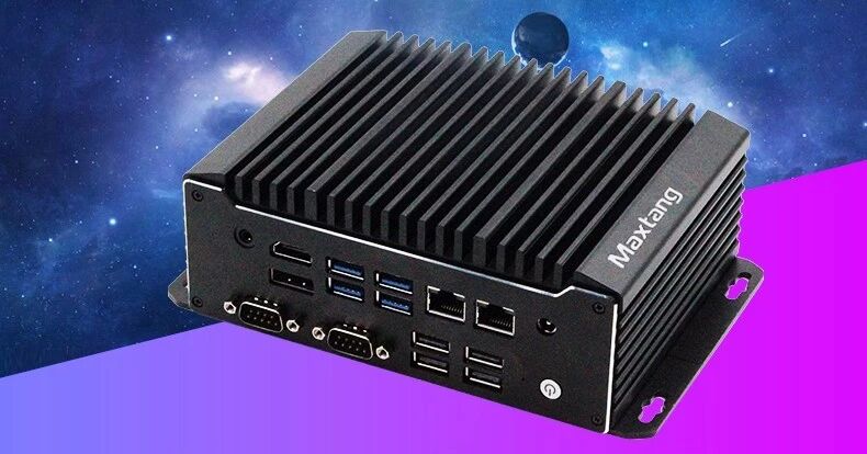 华体会平台（中国）再添新品：6COM口无风扇工控机！